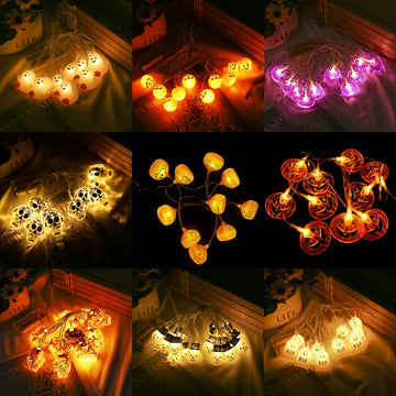 10 LED Halloween String Lights
