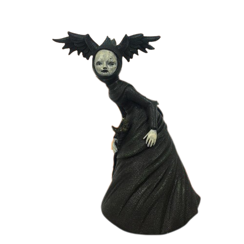 Halloween Witch Figurine Resin Statue