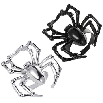 2021 Neo-gothic Unisex Black Spider Ring