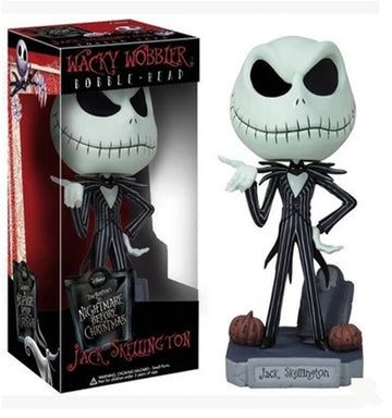 The Nightmare Before Christmas Jack Jack Skellington / Freddy Krueger Bobble Head Doll