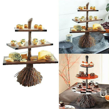 Broomstick Cupcake Stand