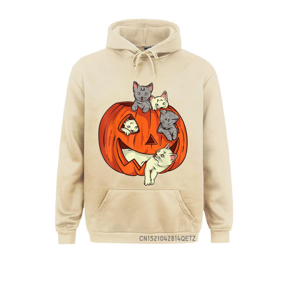 Cats Pumpkin Carved Halloween Costume Sweatshirts