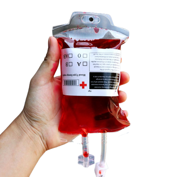 10PCS Reusable Halloween Blood Bag