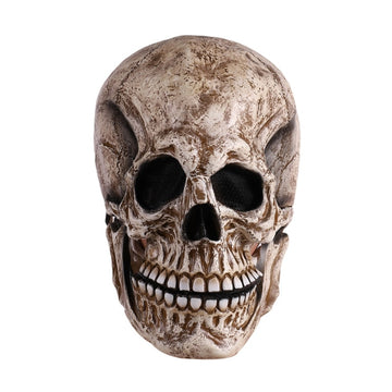 Movable Jaw Full Head Skull Mask