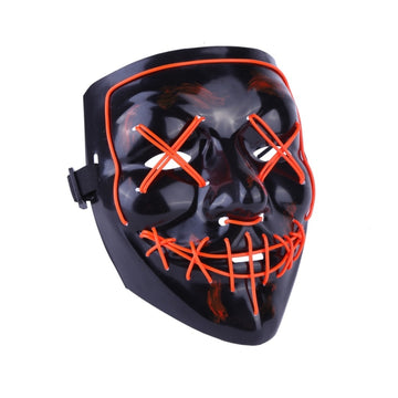 LED Full Face Halloween Mask