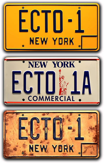 Ecto-1 License Plate