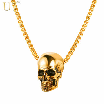 Halloween Skull Necklace