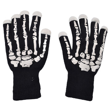 LED Light Up Skeleton Gloves