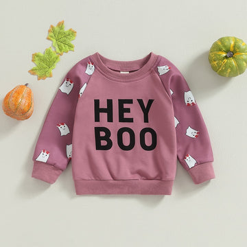 Hey Boo Toddler Sweatshirt