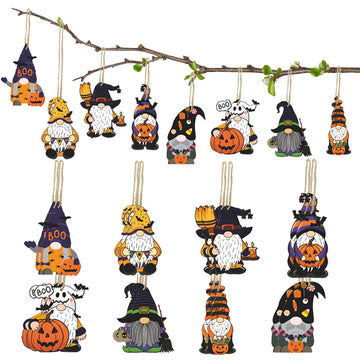 Halloween Hanging Ornaments Twenty Four Pcs.