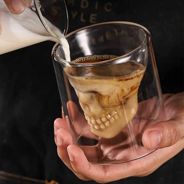 Skull Head Espresso Mug