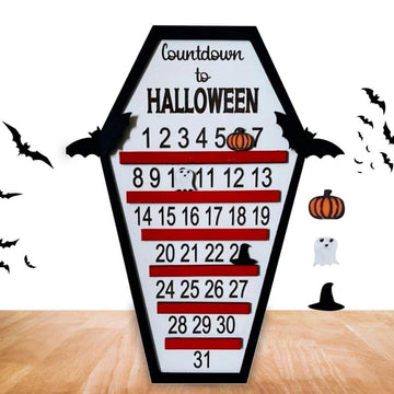 Halloween Advent Coffin Calendar